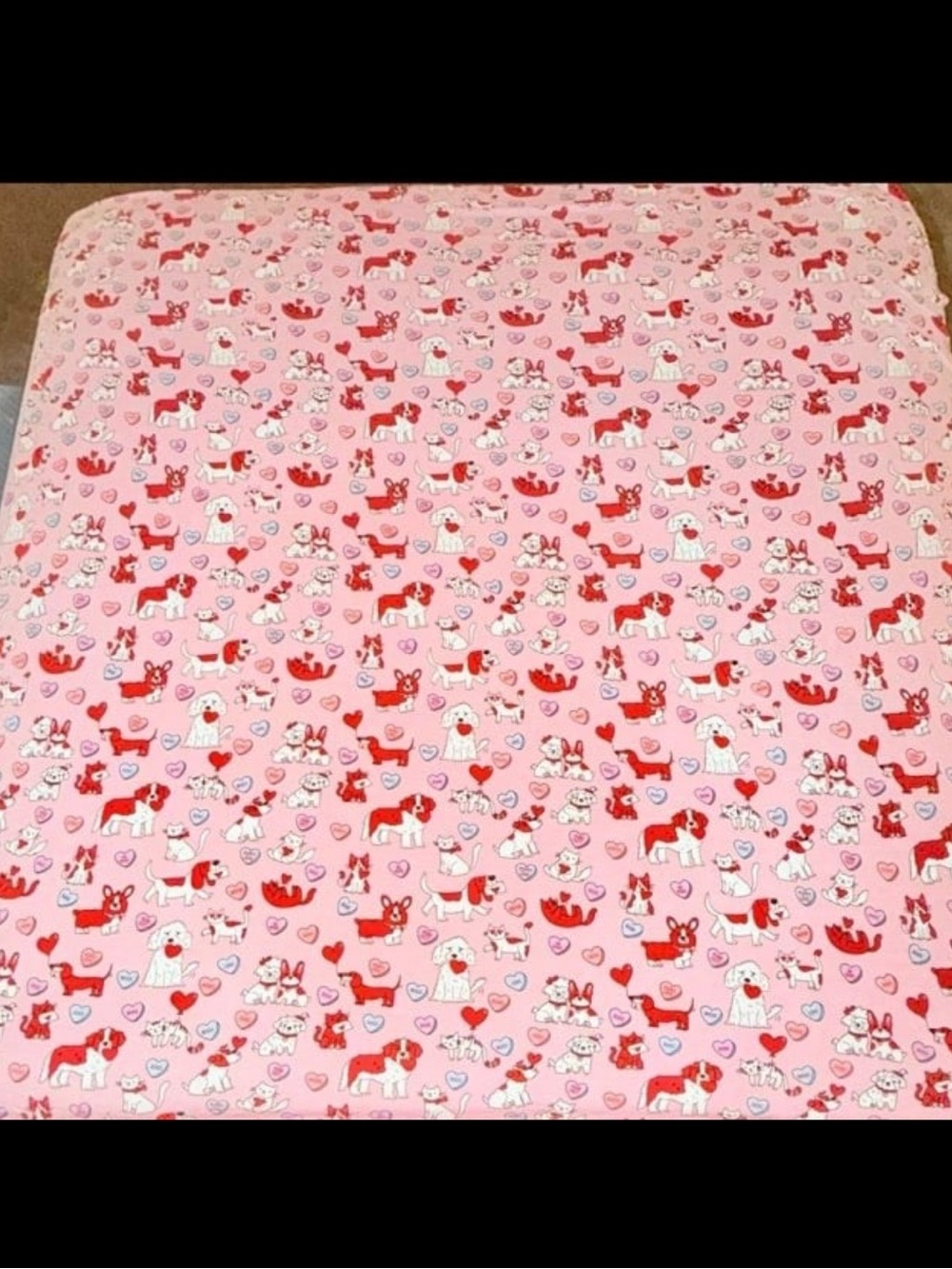 Little Sleepies Pink Furever Valentine Bamboo Swaddle Blanket, Valentine’s Day
